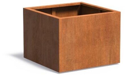 Andes cortenstaal 80x80x60 cm plantenbak