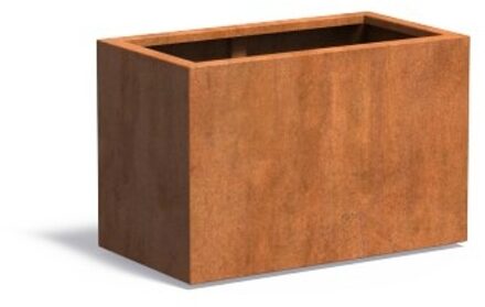 Andes cortenstaal 90x50x60 cm plantenbak