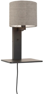 Andes Wandlamp Grijs, Zwart