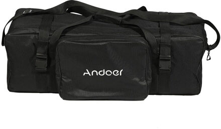 Andoer 74*24*25Cm/29*9 * 10in Fotografie Studio Licht Kit Gevoerde Draagtas voor Light Stand Umbrella Flash Verlichting Equippment