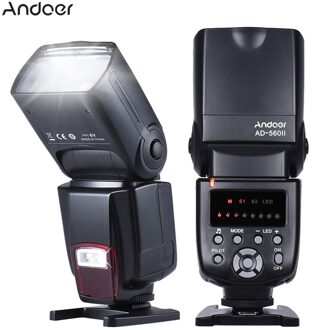 Andoer Ad-560 Ⅱ Flash Speedlite Op-Camera Flash GN50 Led Licht Invullen Voor Canon Nikon Olympus Pentax dslr Camera 'S Snelheid Licht