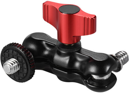 Andoer Articulating Wrijving Ballhead Arm Camera Monitor LED Video Licht Adapter Mount