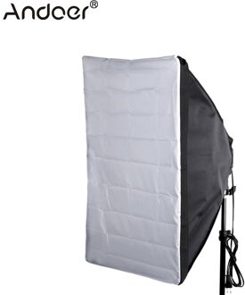Andoer Draagbare 50*70 cm/20 "* 28" Fotostudio Softbox Paraplu Softbox Reflector voor Speedlight Flash Light