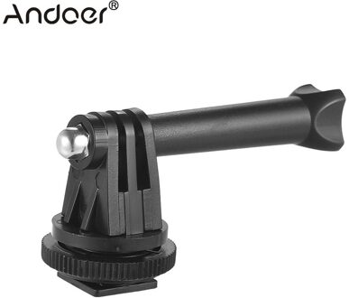 Andoer Shoe Mount Adapter Statief Schroef Action Camera Flash voor GoPro Hero Andoer LED Ring Light voor DSLR Camera