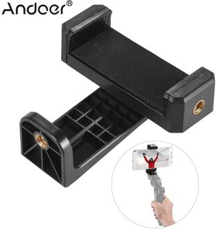 Andoer Smartphone Clip Houder Klem Beugel met 1/4 "schroef Gat voor iPhone 7/7 Plus/6/6 s/6 Plus/voor Samsung Huawei