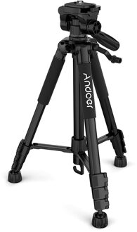 Andoer TTT-663N 57.5Inch Reizen Lichtgewicht Camera Statief Voor Fotografie Video Schieten Ondersteuning Dslr Slr Camcorder Met Zak Option 1