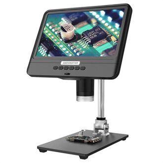 Andonstar AD208 digitale microscoop met 8,5 LCD-scherm - 5X-1200X