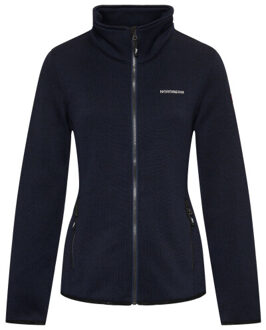 andrea fleece fleece sweat+r outdoor dames - Blauw - XXL