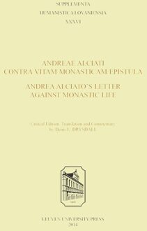 Andreae Alciati Contra vitam monasticam epistula - Andrea Alciato's Letter against monastic life - eBook Andrea Alciato (9461661339)