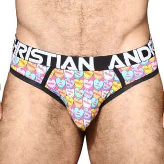 Andrew Christian Almost Naked Candy Hearts Jock Roze - Small,Medium,Large,X-Large