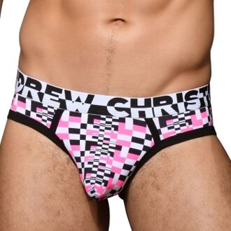 Andrew Christian Almost Naked Express Brief * Actie * Roze - Small,X-Large