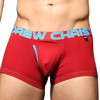 Andrew Christian Almost Naked Fly Tagless Boxer Blauw,Rood,Grijs,Versch.kleure/Patroon,Geel,Zwart - Small