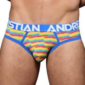 Andrew Christian Almost Naked Pride Flag Brief Versch.kleure/Patroon - Small,Medium,Large,X-Large