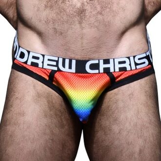 Andrew Christian Almost Naked Pride Mesh Jock Versch.kleure/Patroon - Small,Medium,Large