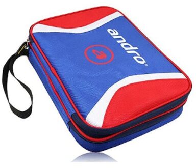 Andro Originele Tafeltennis Bag Ping Pong Case Tenis De Mesa Dubbele Laag rood