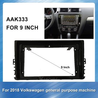 Android Dubbel Din Universele Frame Radio Dashboard Voor Vw Volkswagen Algemene Purpose Machine Auto Dvd Dash Interieur Trim