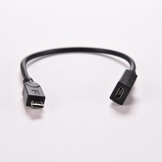 Android V8 Microusb Man-vrouw Opladen Verlengkabel Data Adapter Kabel