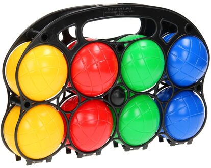 Androni Jeu De Boules Set Kunststof 8 Ballen