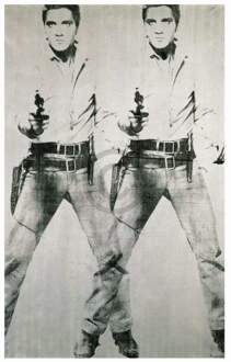 Andy Warhol - Elvis 1963 Double Kunstdruk 60x90cm