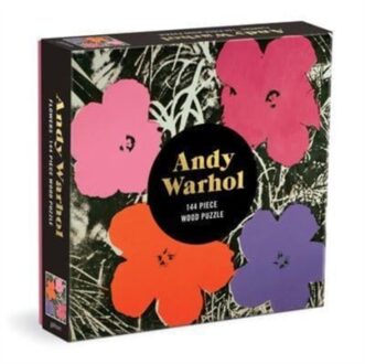 Andy Warhol Flowers 144 Piece Wood Puzzle -   (ISBN: 9780735373143)