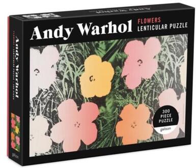 Andy Warhol Flowers 300 Piece Lenticular Puzzle -  Andy Warhol (ISBN: 9780735366909)