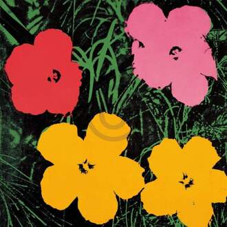 Andy Warhol - Flowers C. 1964 Kunstdruk 60x60cm