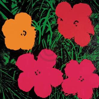 Andy Warhol - Flowers C. 1964 Kunstdruk 60x60cm