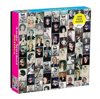 Andy Warhol Selfies 1000 Piece Puzzle -  Galison (ISBN: 9780735363120)