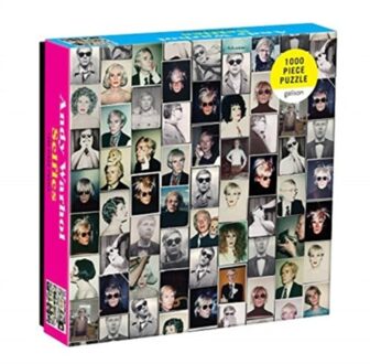 Andy Warhol Selfies 1000 Piece Puzzle - Galison