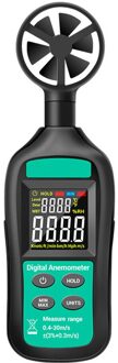 Aneng GN301 Digitale Anemometer 0-30 M/s Wind Meter -10 ~ 45C Temperatuur Tester Anemometro Met Lcd backlight Display