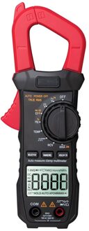 Aneng ST209 Digitale Multimeter Stroomtang 6000 Counts True Rms Amp Dc/Ac Stroomtang Tester Meter Voltmeter 400V Auto Range