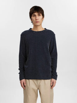 Anerkjendt 901957 aksail sweat 3059 sky captain Blauw - M