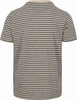 Anerkjendt Akrod T-shirt Streep Blauw - L,M,XL