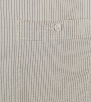 Anerkjendt Anerkjendt Overhemd Kurt Strepen Off White Wit - M,XL