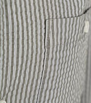 Anerkjendt Anerkjendt Overhemd Kurt Strepen Seersucker Groen - L,M