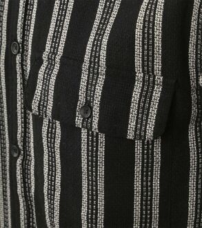 Anerkjendt Anerkjendt Overhemd Leif Structure Stripe Antraciet - L,M,S