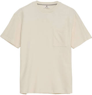 Anerkjendt Heren Polo & T-shirts Structuur Tee Anerkjendt , Beige , Heren - 2Xl,Xl,L,M,S