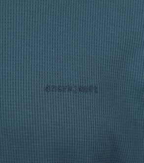 Anerkjendt Kikki Waffle T-shirt Blauw - L,M,XL