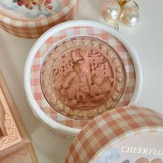 Angel Gallery Series Bunny Embossed Blusher - 2 Colors CFR1195 Tea Apricot - 6g