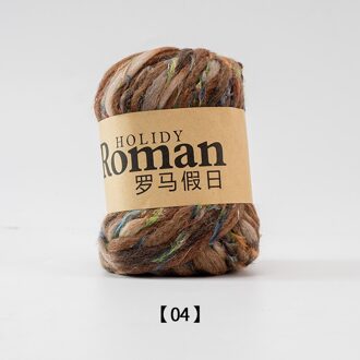 Angel Lijnen Romeinse Wol Acryl Sjaal Trui Is Meer Kleur Dikke Breien Garen 50G R04