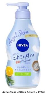 Angel Skin Body Wash Acne Clear - Citrus & Herb - 470ml