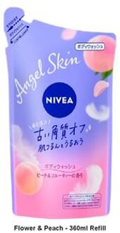 Angel Skin Body Wash Flower & Peach - 360ml Refill