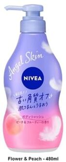 Angel Skin Body Wash Flower & Peach - 480ml