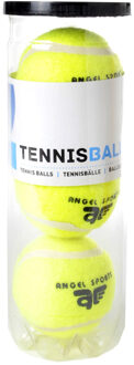Angel Sports tennisballen - 3 stuks Geel