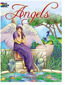 Angels Coloring Book