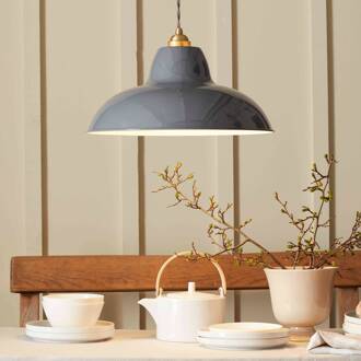 Anglepoise hanglamp Original 1227 Brass Midi Wide, grijs olifantengrijs