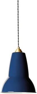 Anglepoise Original 1227 Brass Midi hanglamp blauw inktblauw