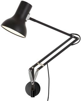 Anglepoise Type 75 Mini Wand met arm, fluweelzwart
