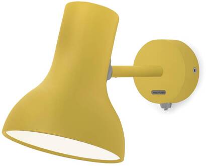 Anglepoise Type 75 Mini wandlamp met schakelaar, okergeel geel mat