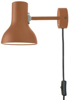 Anglepoise Type 75 Mini wandlamp met stekker, roestbruin roestbruin mat